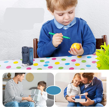 MicroQuest | Discover the invisible world - Portable microscope with 3 lenses and LED lighting